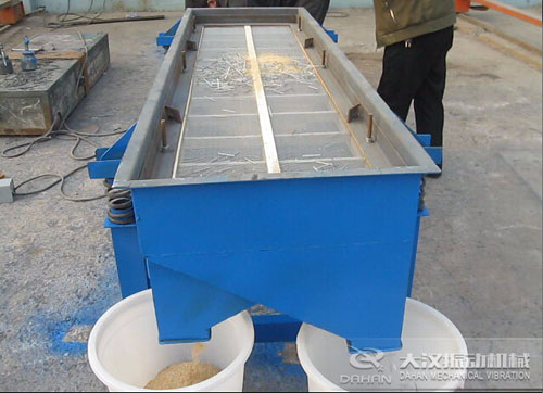直線振動篩物料篩分 直線振動篩物料篩分